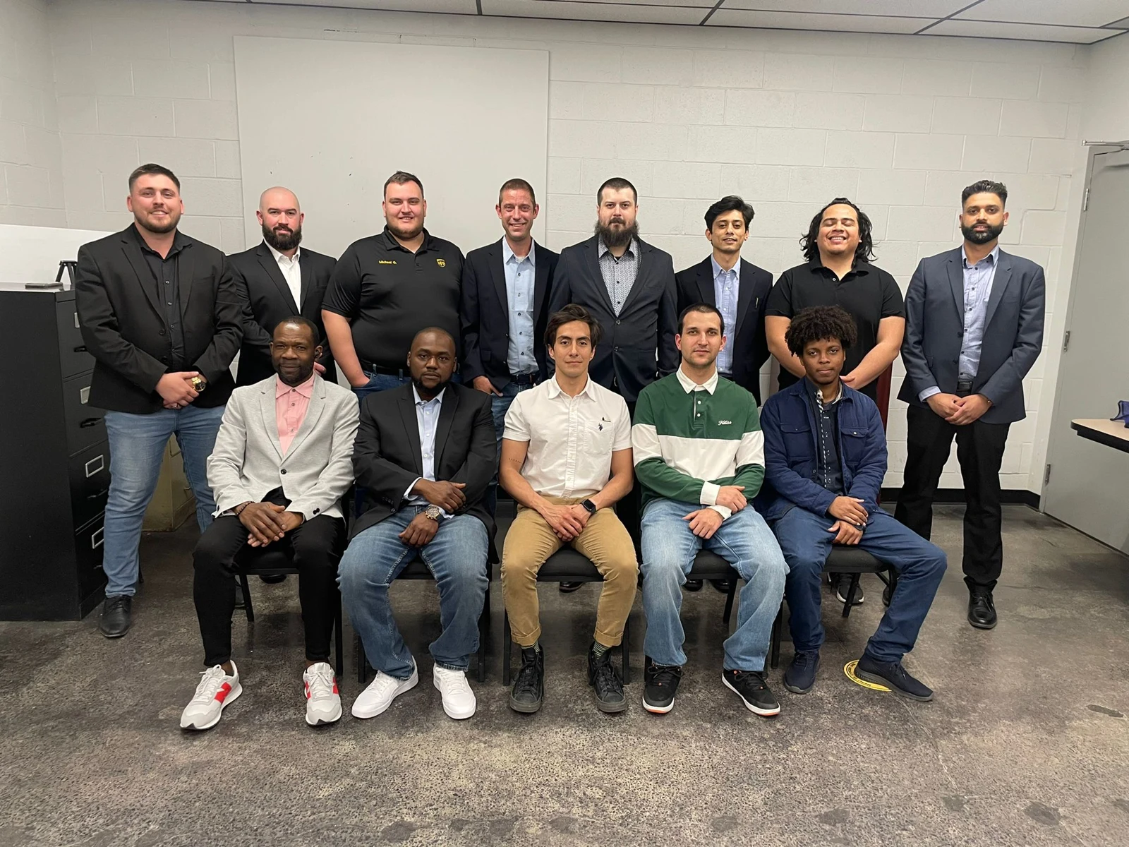 Learning alongside fellow supervisors. Our Frontline Supervisor Training School group in May 2023.
