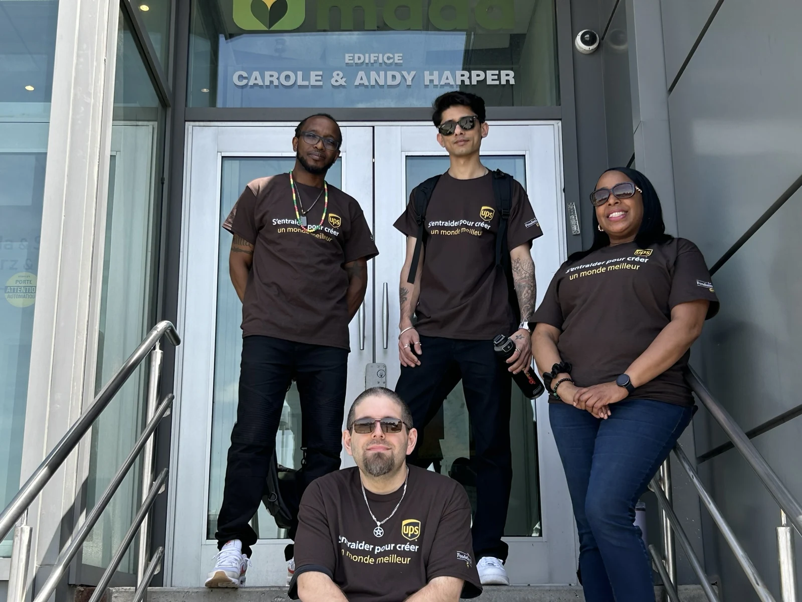 Supporting the community with UPS. Volunteering with the UPS Foundation in support of MADA.